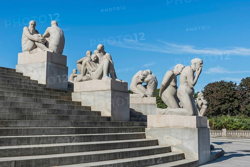 Monolith Sculpture by Gustav Vigeland