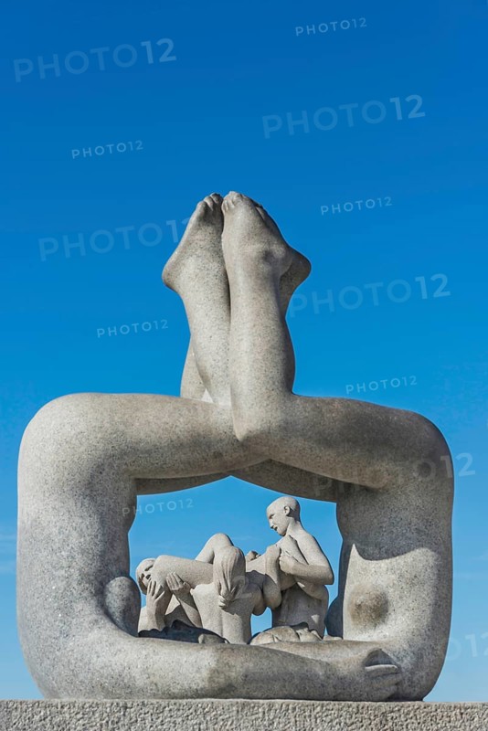 Human Sculpture by Gustav Vigeland