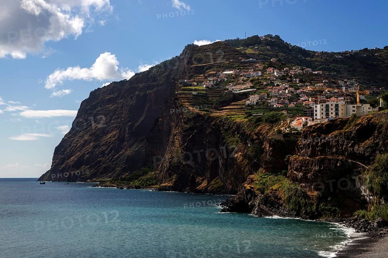 View from Camara de Lobos to Cabo Girão 589 m