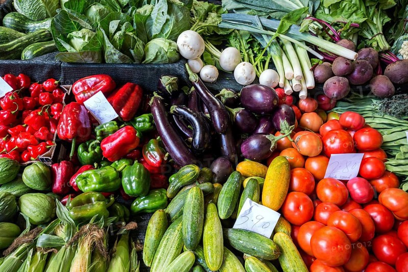 Exotic fruit stall
