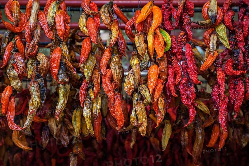 Dried chilli peppers