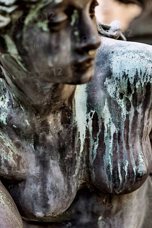 Weathered sculpture
