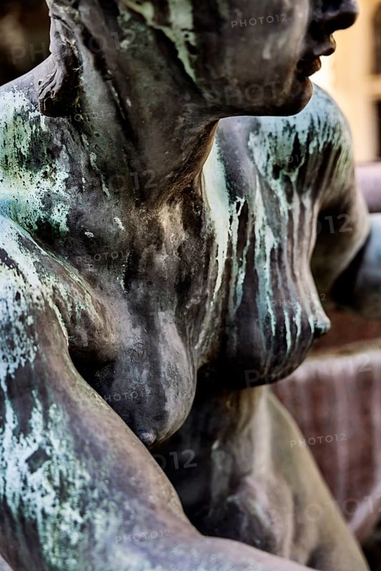 Weathered sculpture