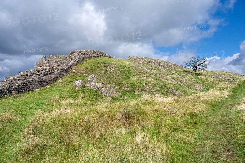 Hadrian's Wall at Walltown Crags