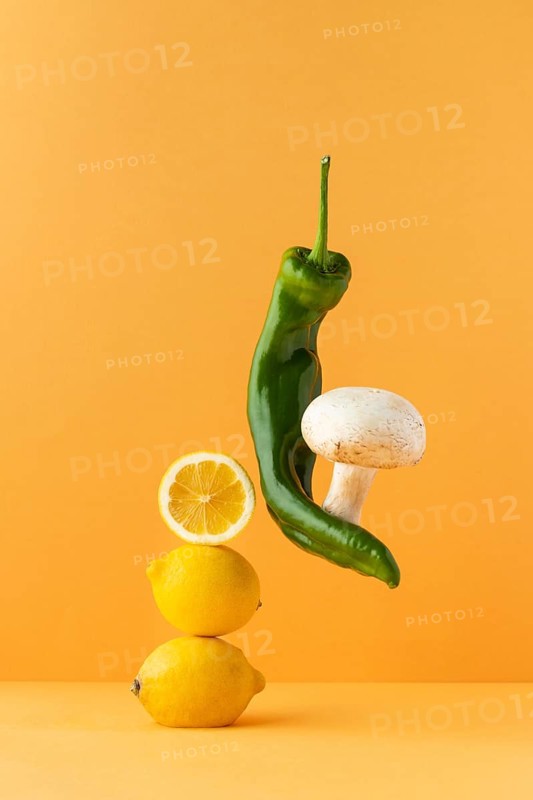 Assortment healthy vegetarian food