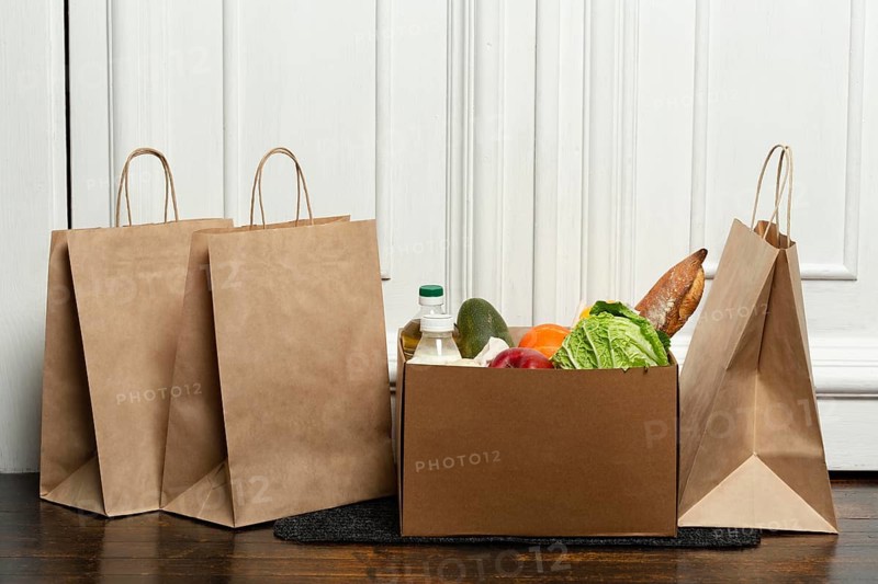 Bags vegetable box mat