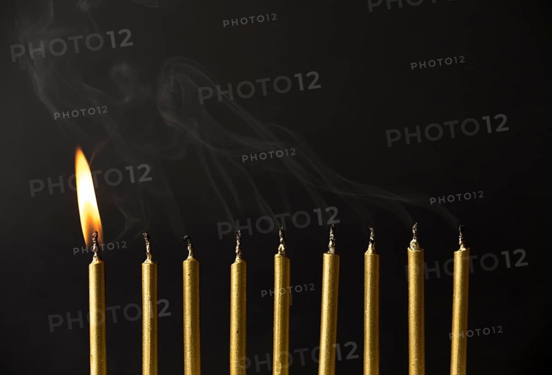 Copy space candles party