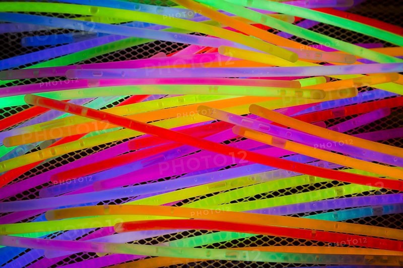Full frame illuminated neon light tube