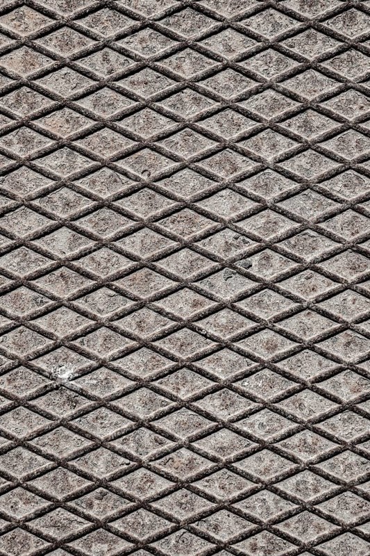 Metallic background with diamond shapes