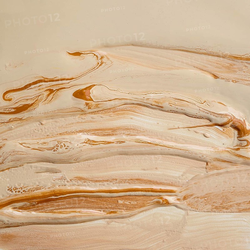 Top view abstract foundation stain