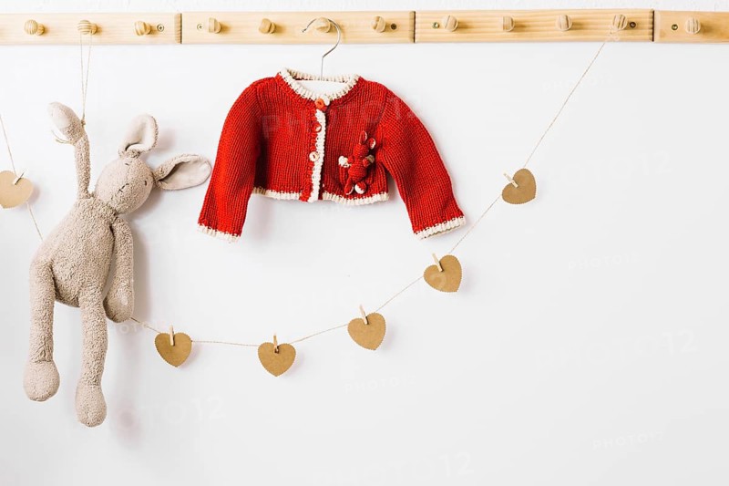 Baby jacket plush toy