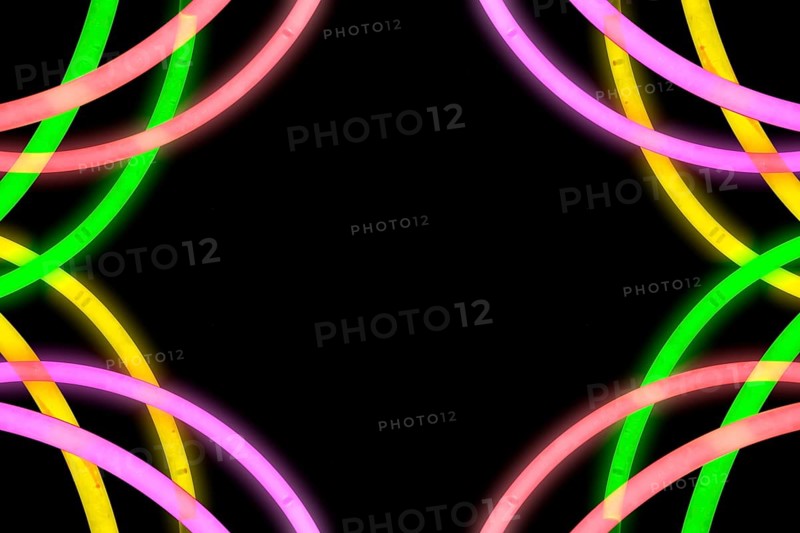Design made from neon light tube