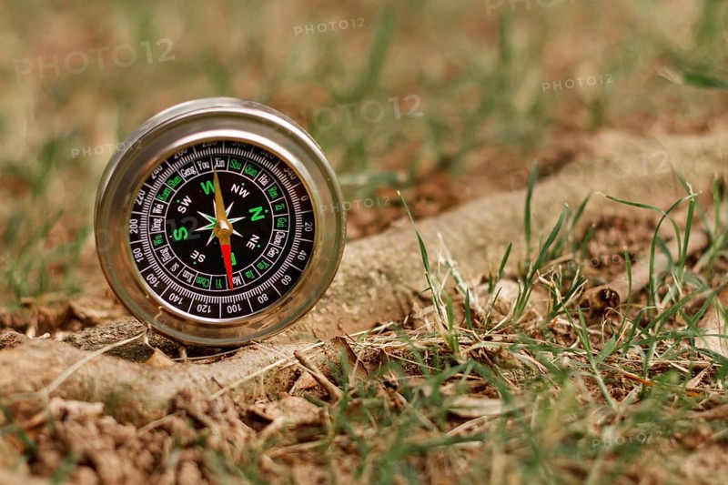 High angle compass nature