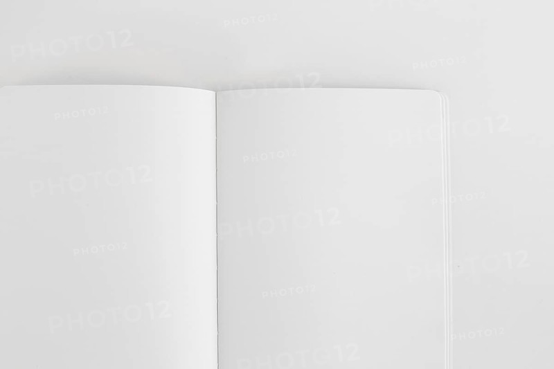 Open brochure mockup
