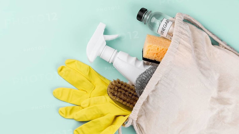 Protection yellow gloves eco products