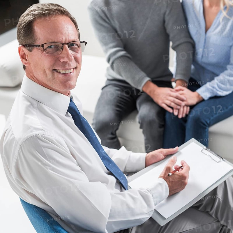 Therapist with couple