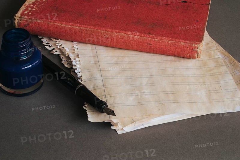 Vintage concept with book paper
