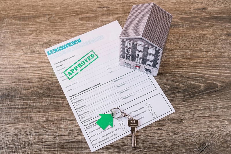 Approved application credit real estate