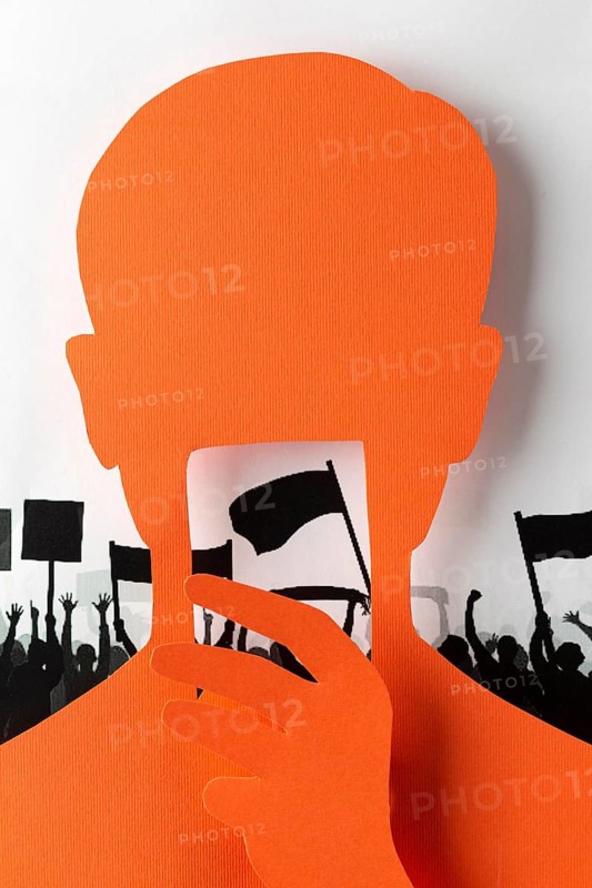 Black lives matter concept with man
