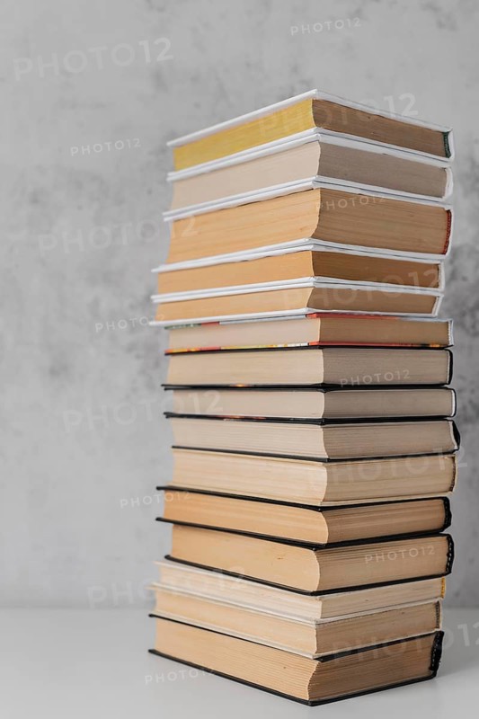 Books stack indoors assortment