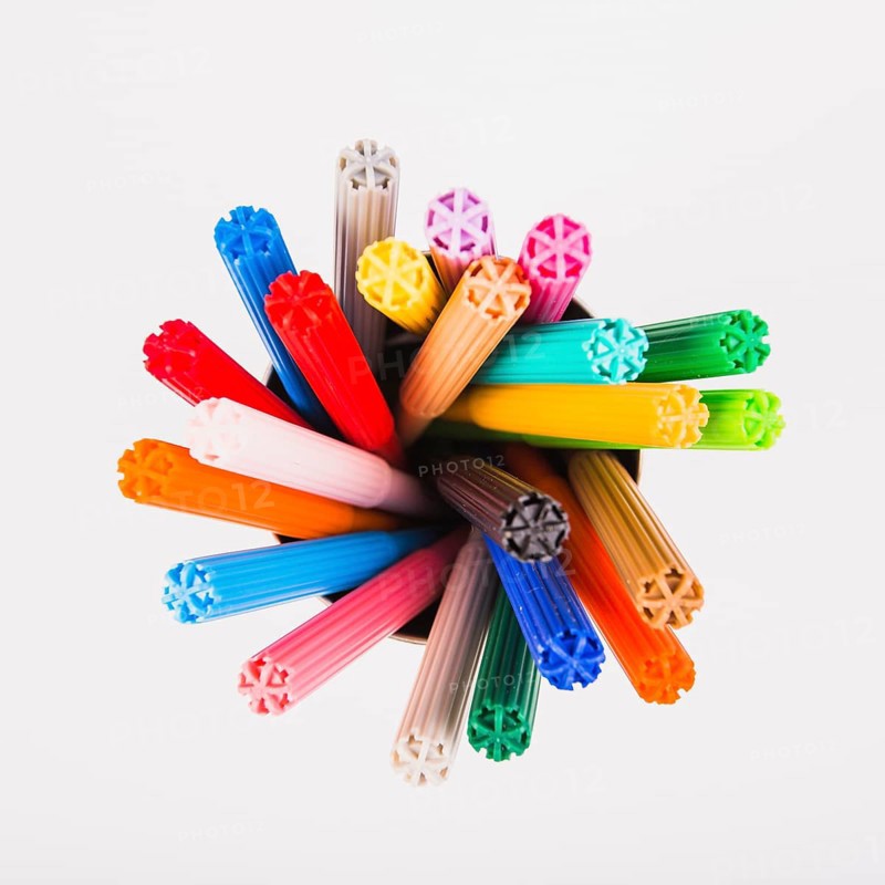 Felt pens different colours