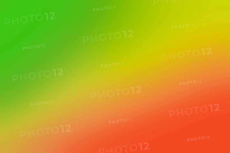Gradated colors red green