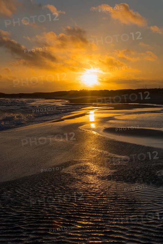 Baltic Sea beach where the North Sea and Baltic Sea meet