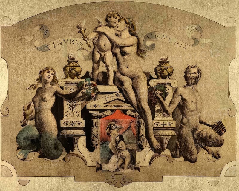 Erotic illustration by Edouard-Henri Avril