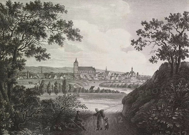 City of Ulm on the Danube