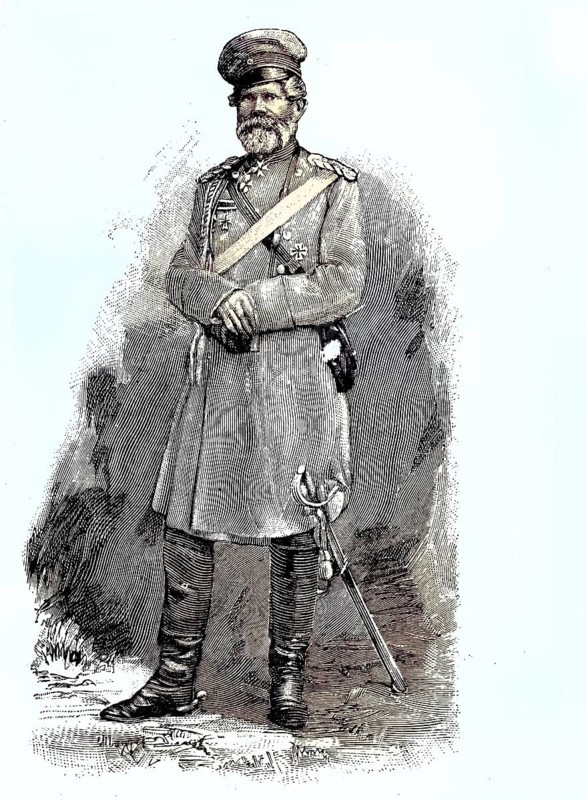 German military people in the Franco-Prussian War 1870