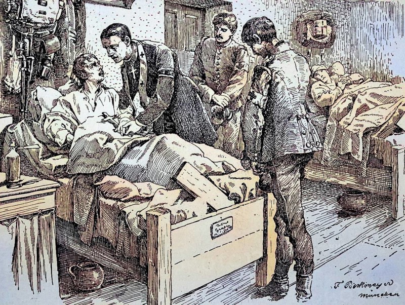 Deutsche Militaers im Deutsch-Franzoesischen Krieg 1870