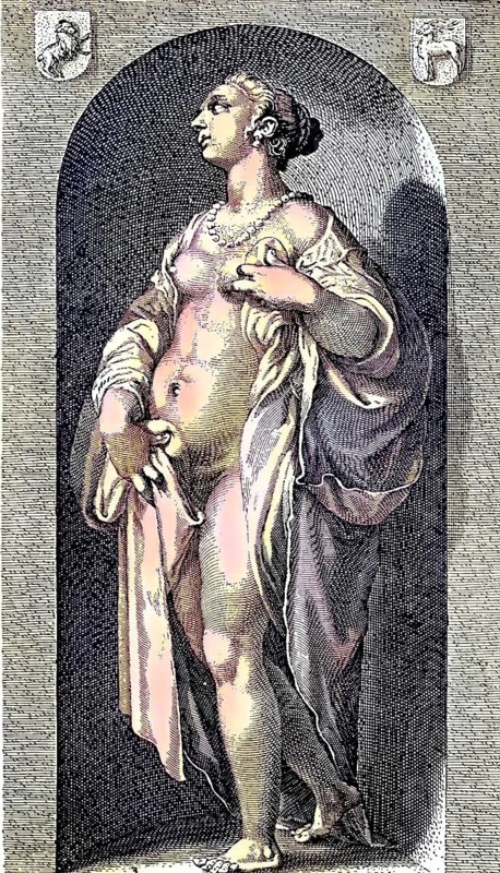 Symbolic representation of female lusciousness