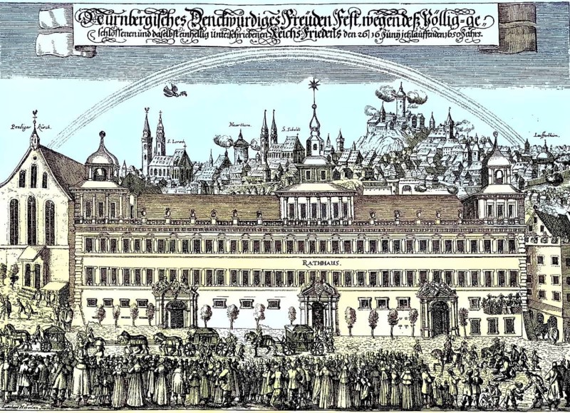 The Nuremberg Peace Festival in 1650