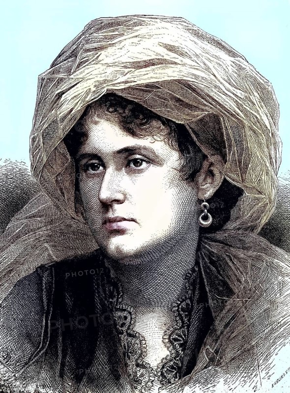 Porcia with veil