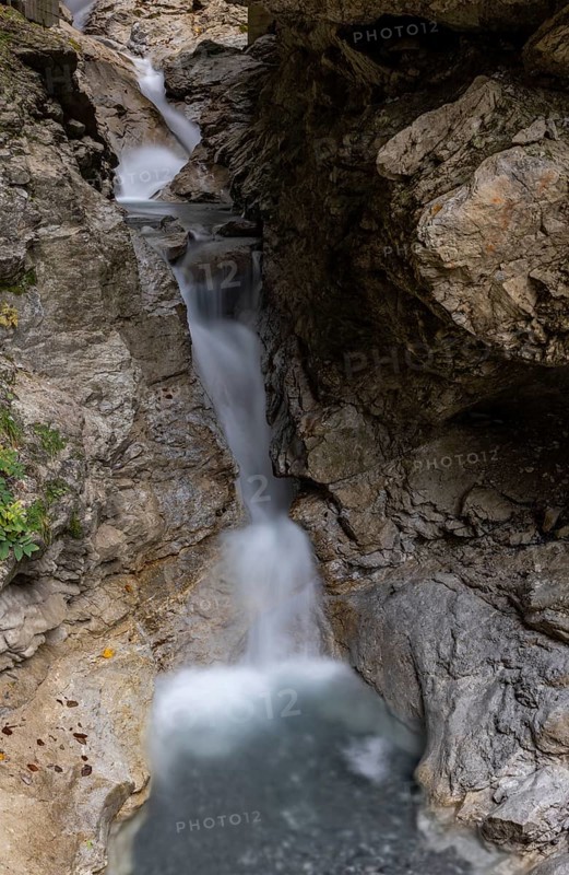 Waterfall in the rose garden Gorge