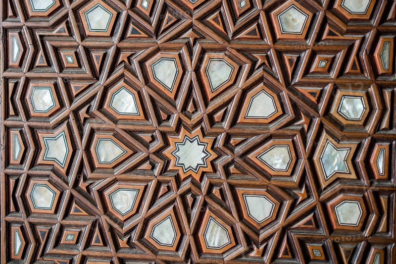 Ottoman art example of Mother of Pearl inlays