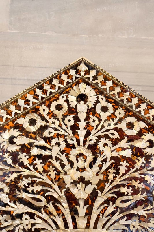 Ottoman art example of Mother of Pearl inlays from Istanbul