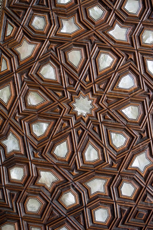Ottoman art example of Mother of Pearl inlays