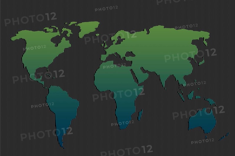 World map design. Earth with continents. Map of europe and america