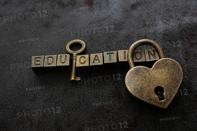 Love shaped padlock