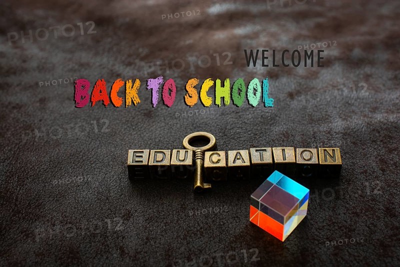 Back to school design template for invitation