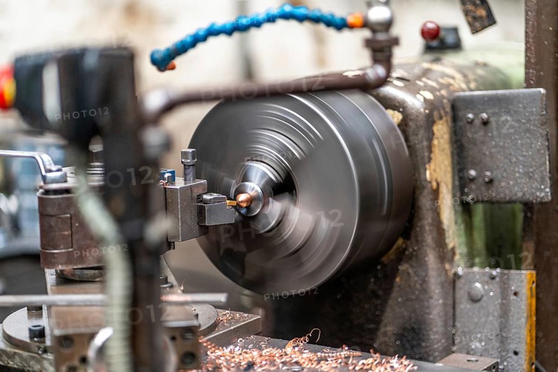 Metal industrial factory in the numerical control sector