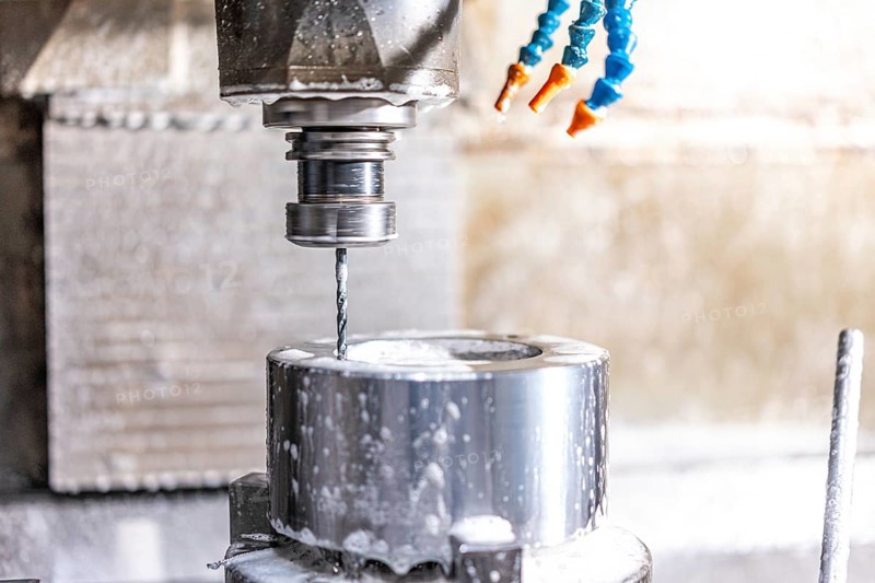Machines from the metal industrial factory in the numerical control sector