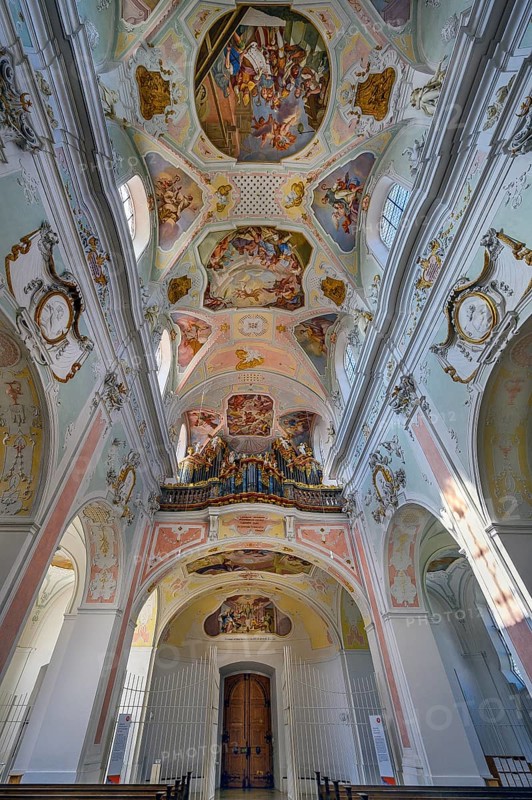The organ loft