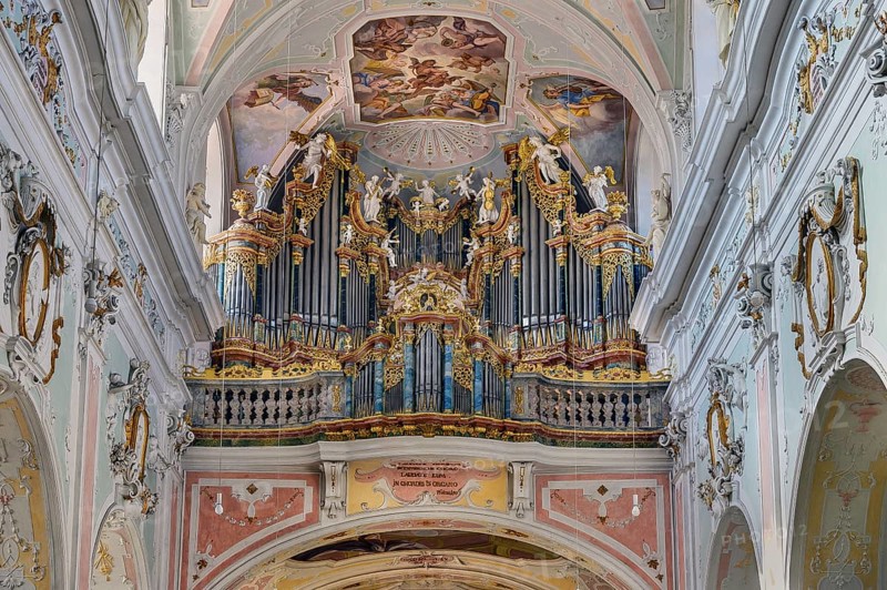 The organ loft