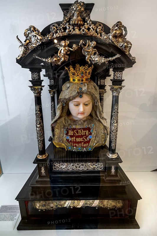 Relic of St Ursula in the monastery museum