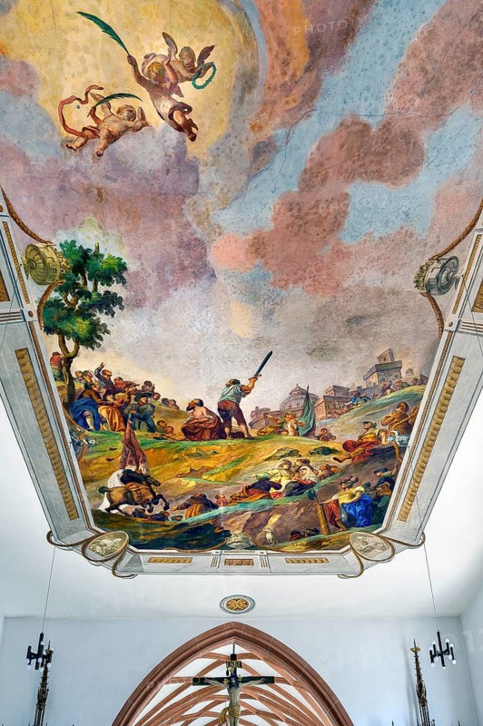 Ceiling fresco