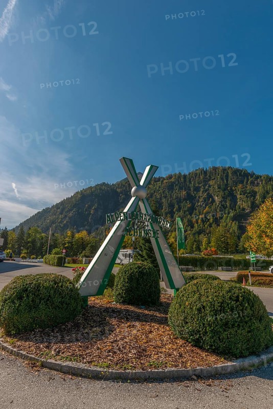 Entrance to the Alpen Caravanpark Achensee