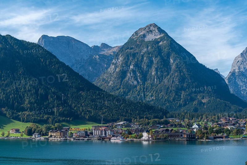 Village of Pertisau at the Karwendel nature reserve