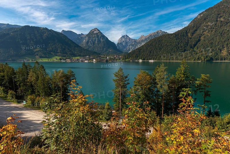 Village of Pertisau at the Karwendel nature reserve